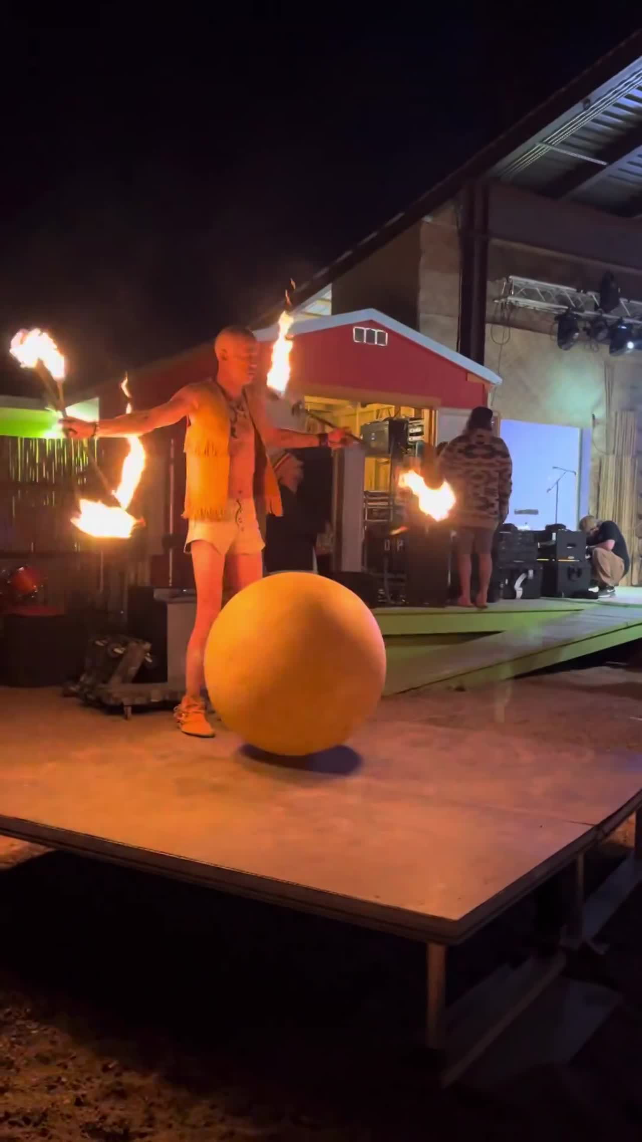 Balancing fire juggler | Altus Entertainment