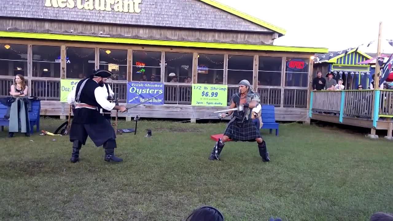 Swordfighting Pirate Character Actor | Altus Entertainment