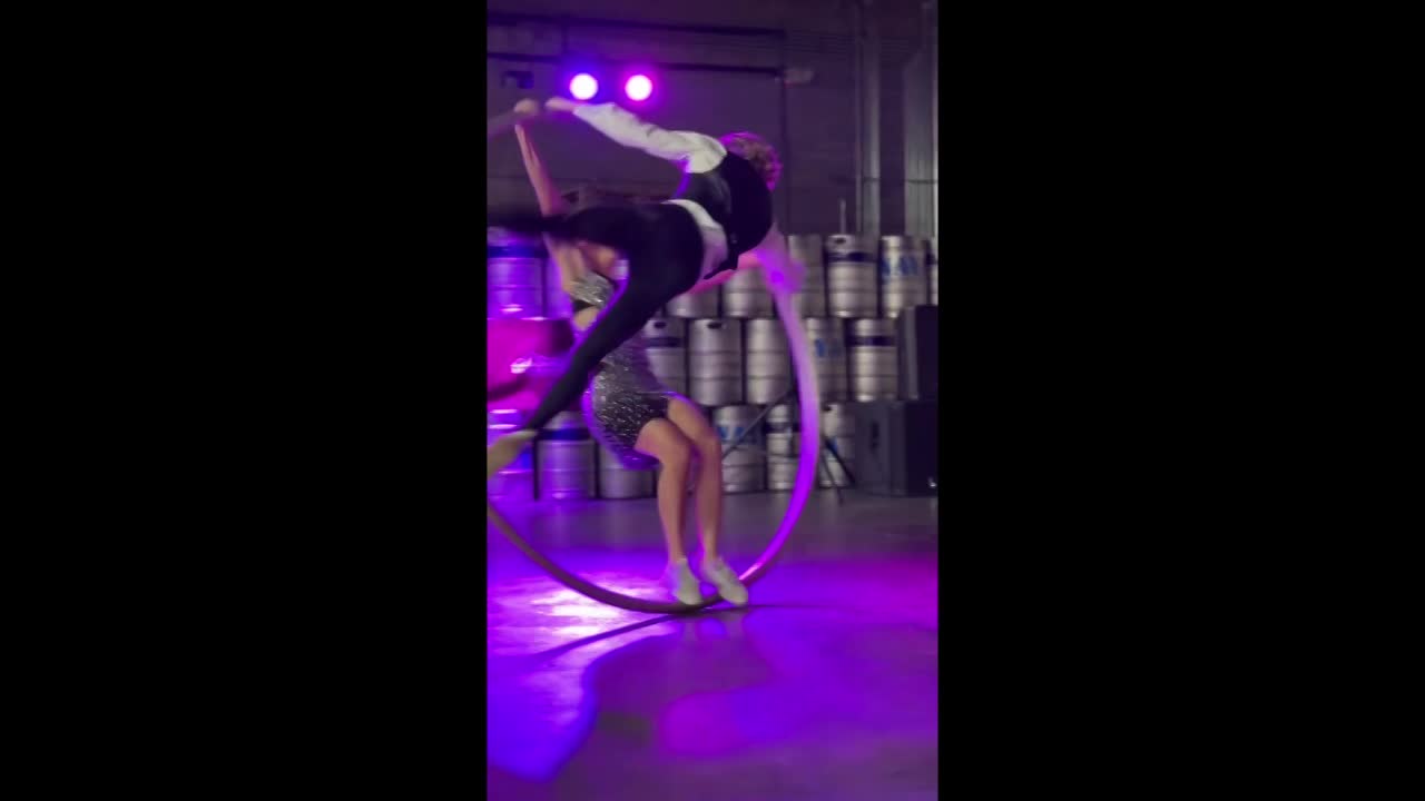 Duo Cyr Wheel Act California | Altus Entertainment