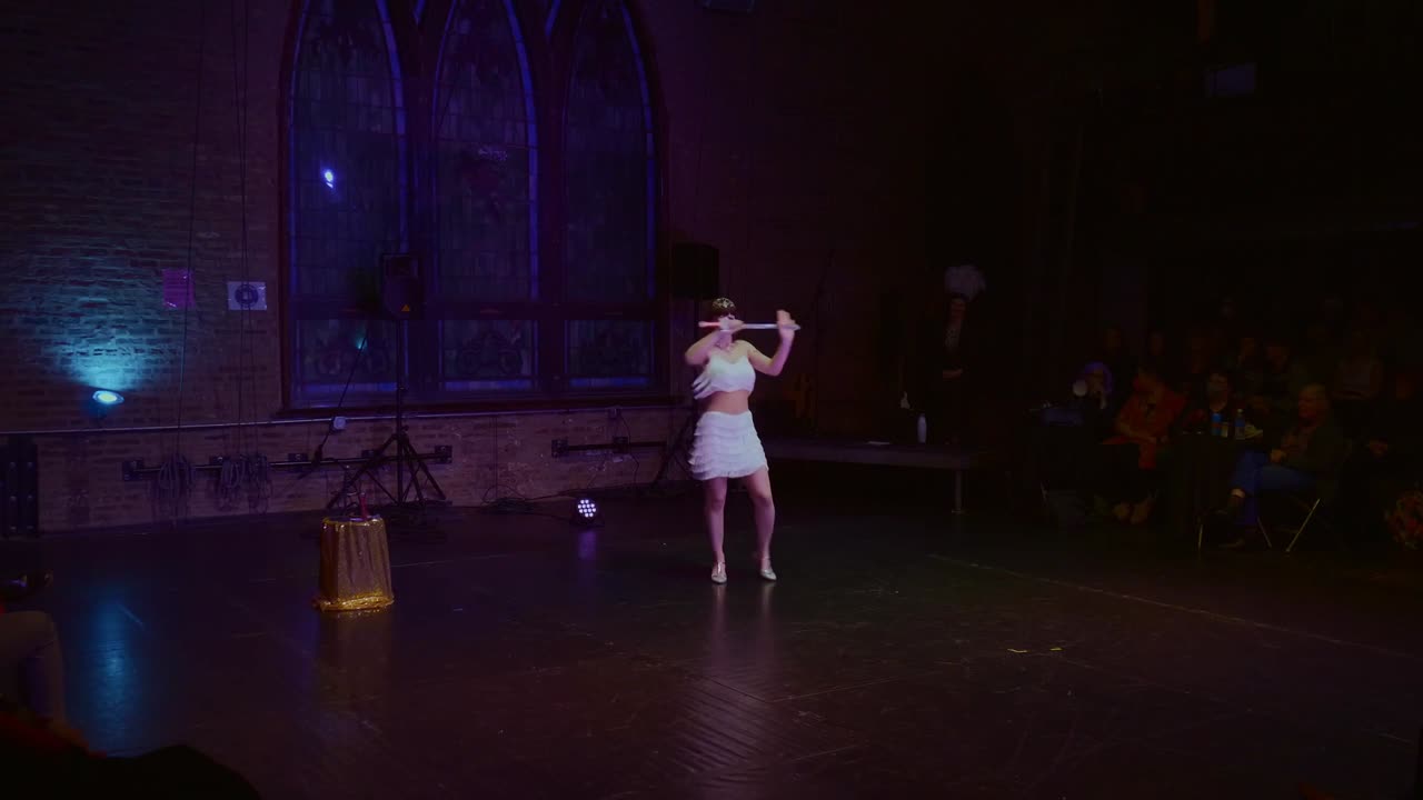 Stunning Female Sword Swallower | Altus Entertainment