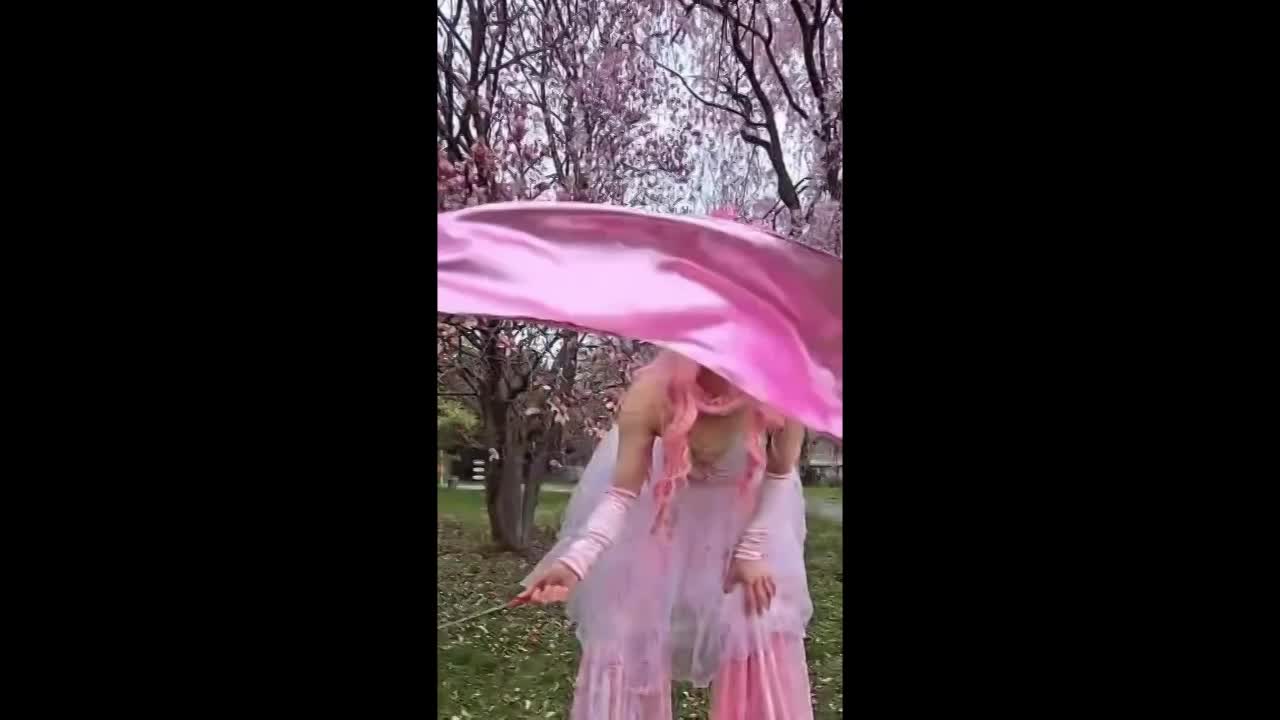 Stilt Walking LED Hoop Performer | Altus Entertainment