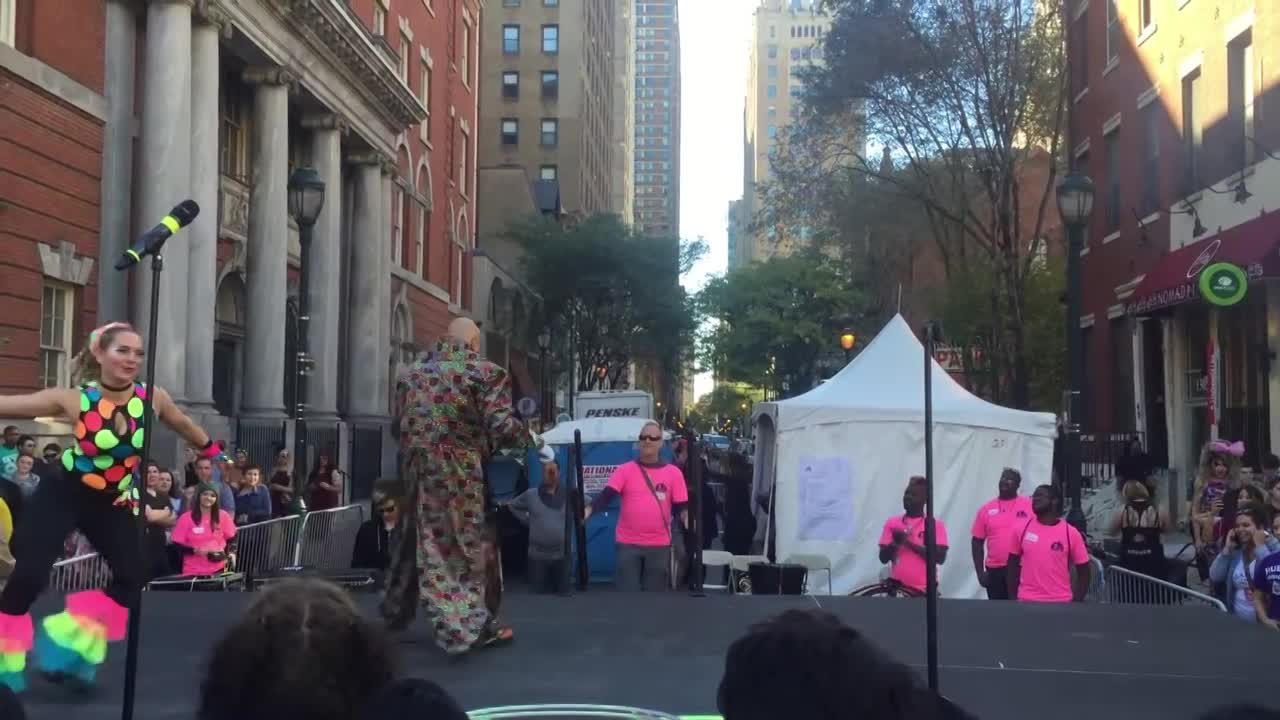 Stilt Walking LED Hoop Performer | Altus Entertainment