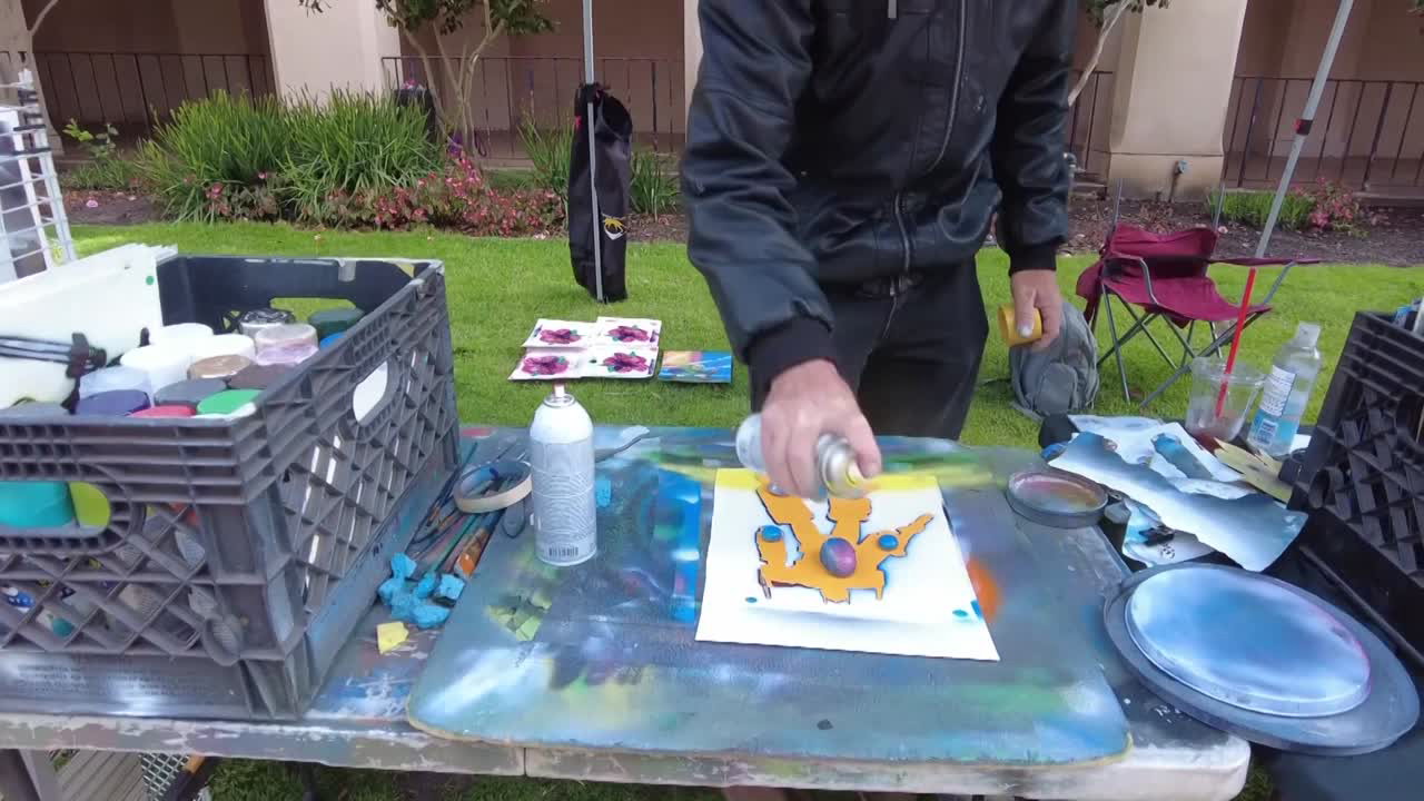 Spray Paint Artist for Events | Altus Entertainment