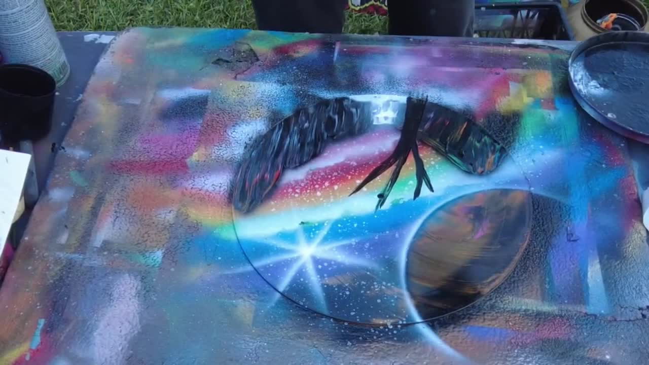 Spray Paint Artist for Events | Altus Entertainment