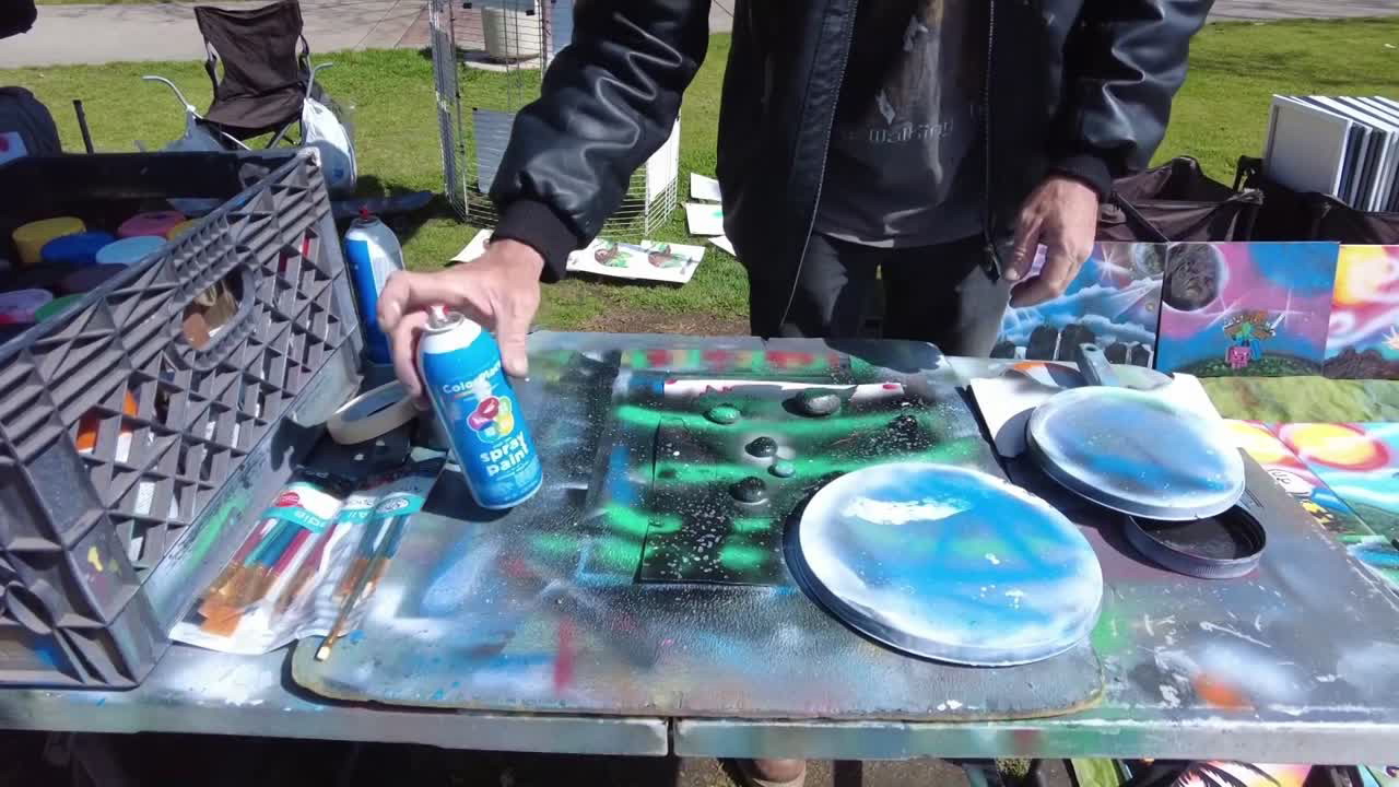 Spray Paint Artist for Events | Altus Entertainment