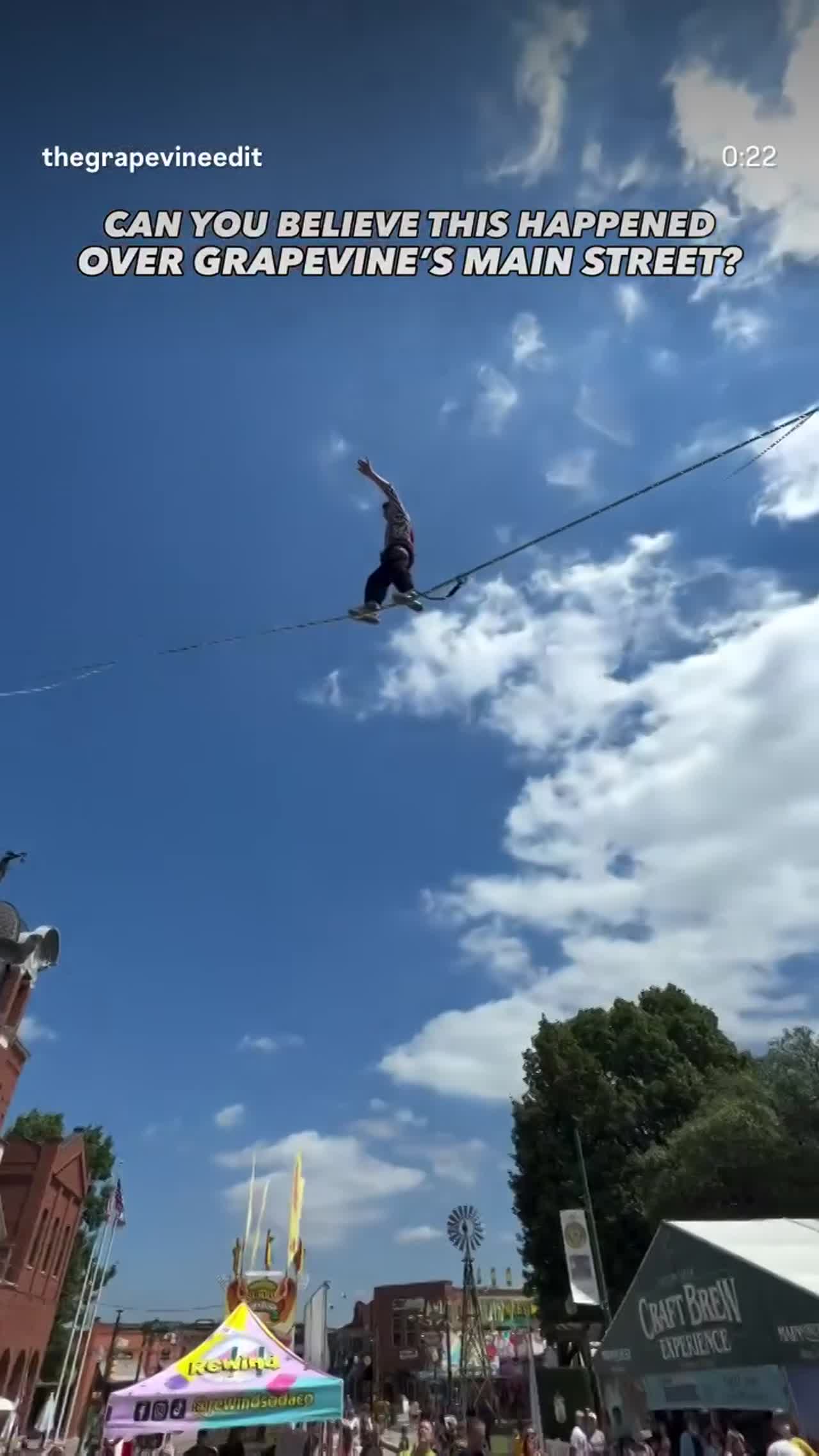 Outdoor Tightrope Aerialists | Altus Entertainment